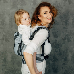 LennyLamb LennyPreschool Moon Rock - Porte-enfant avec du bambou
