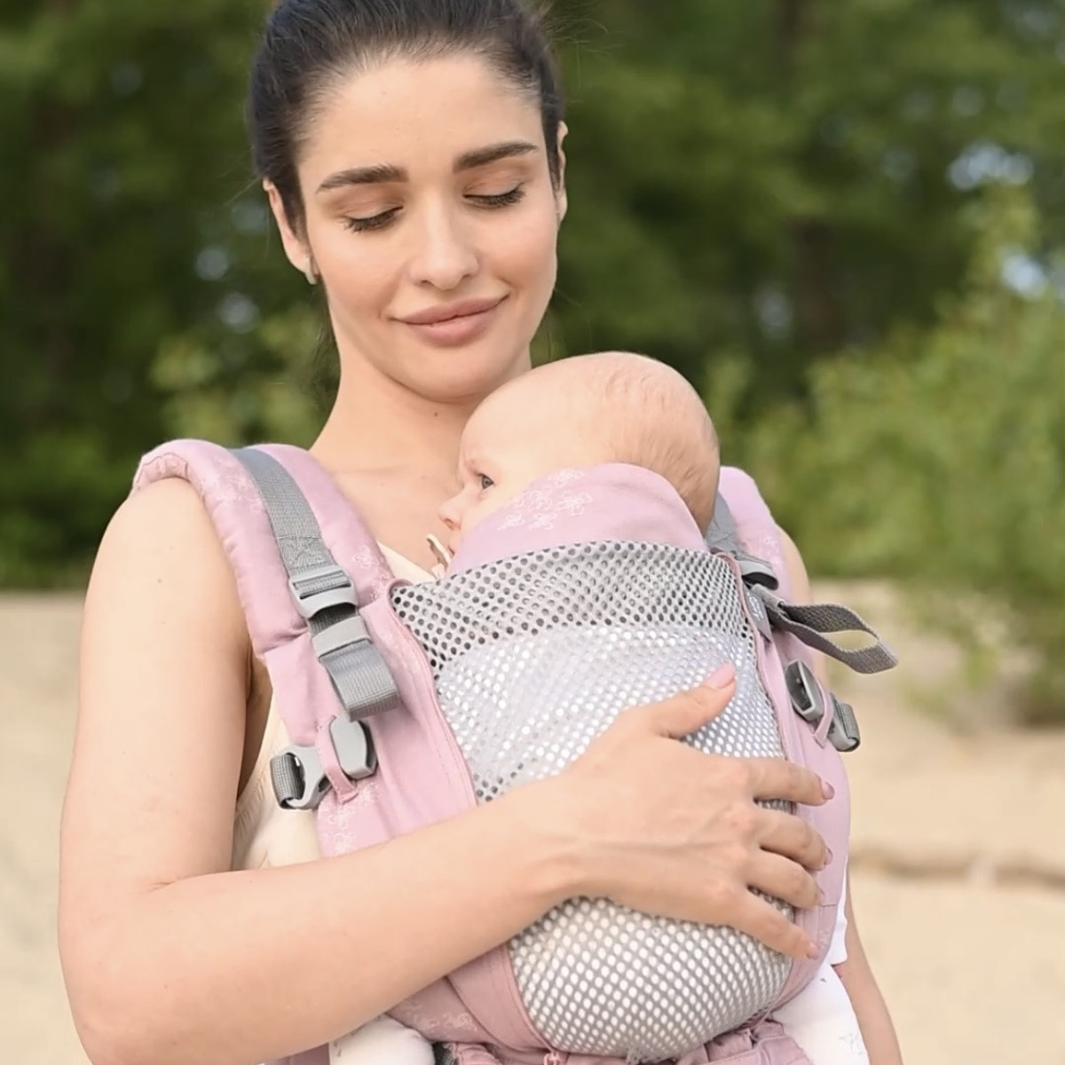 Porte bébé taille baby Agath, Tula