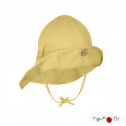  Manymonths Chapeau chanvre ajustable Charmer/ Explorer 3-12/18 mois - Citron Curd