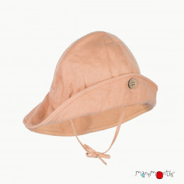  Manymonths Chapeau chanvre ajustable Charmer/ Explorer 3-12/18 mois - Apricot Cheese