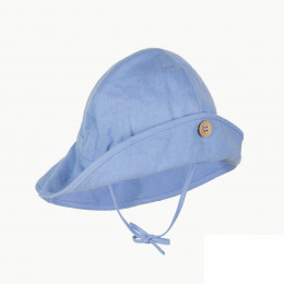  Manymonths Chapeau chanvre ajustable Charmer/ Explorer 3-12/18 mois - Della Robbia Blue