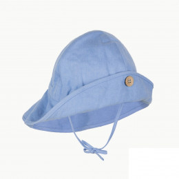 Manymonths chapeau chanvre ajustable - Della Robbia Blue