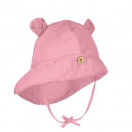 ManyMonths ECO Hempies Adjustable Summer Hat with Ears UNiQUE - Strawberry Milk