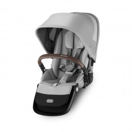 Cybex Siège pour poussette Gazelle S - Lava Grey (Châssis Silver)