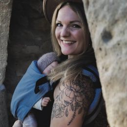 copy of Hoppediz Buckle Ibiza - Organic Coton Baby carrier