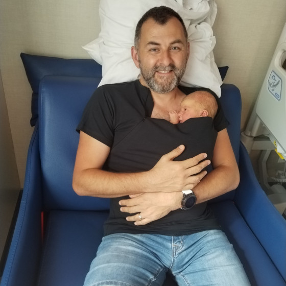 Naturioù T-shirt skin to skin for men with zipper