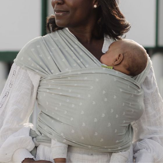 Boba wrap Bamboo Sage Rainbows