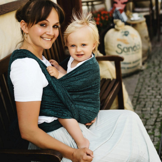 Little Frog RE Ocean Harmony baby wrap