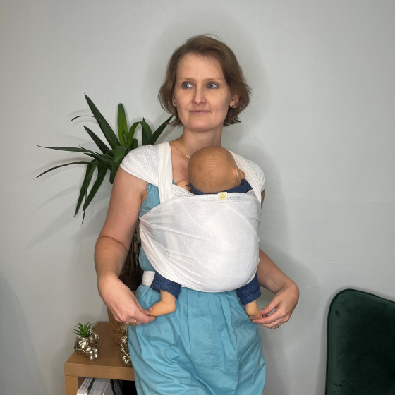 Naturioù R'Wrap Blanc – écharpe respirante