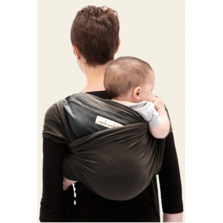 portage dans le dos Café Noir Poche Anthracite