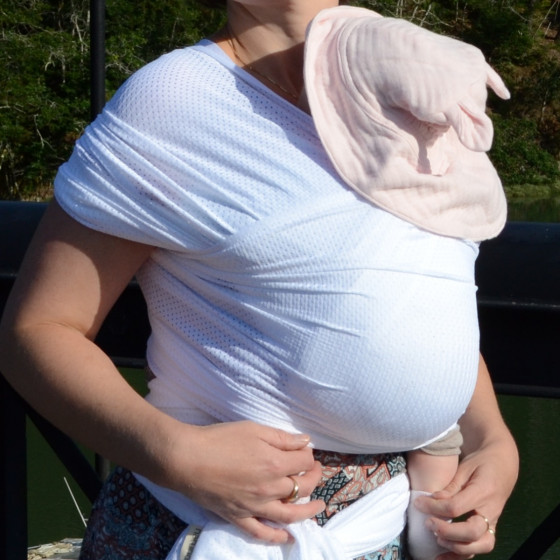 Naturioù R'Wrap Blanc – écharpe respirante