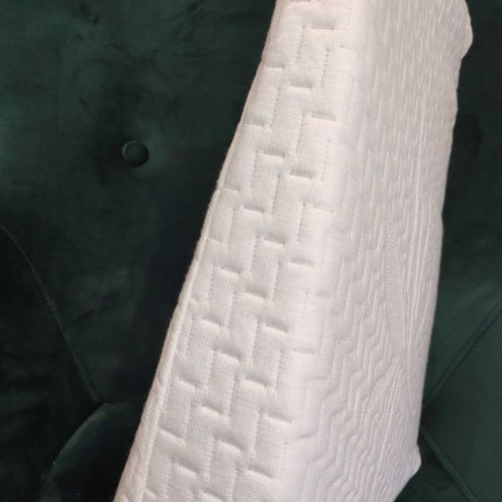 Oreiller Bébé Anti-reflux Incliné à 15° - Mousse Mémoire De Forme, Housse Amovible - Pour Sommeil Et Alimentation - 45x45 Cm