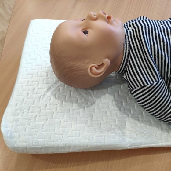 Easy Dort 15° baby recliner - anti-RGO pillow