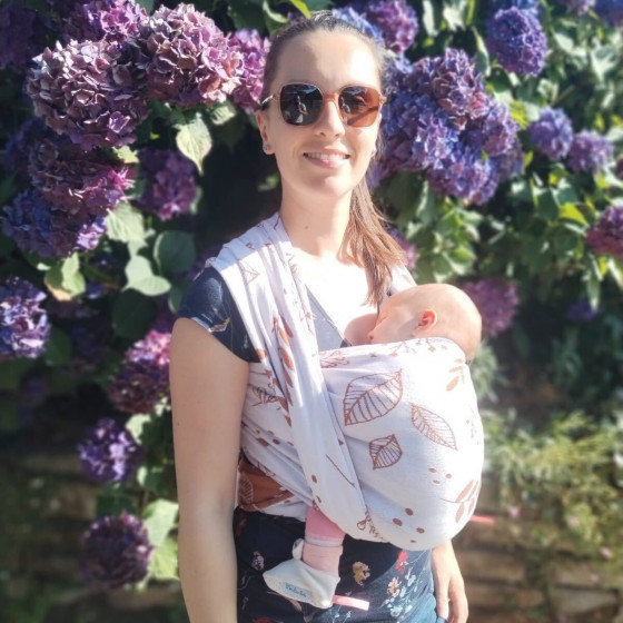 Naturiou Botany Caramel- Baby wrap