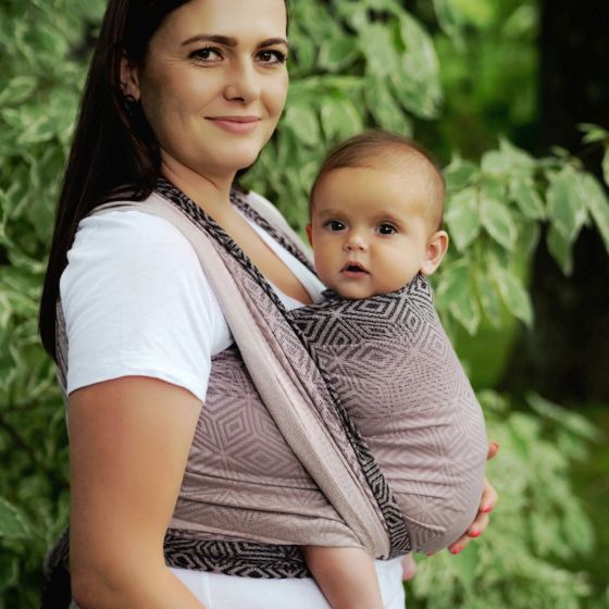 Little Frog Tencel Charmy Cube baby wrap