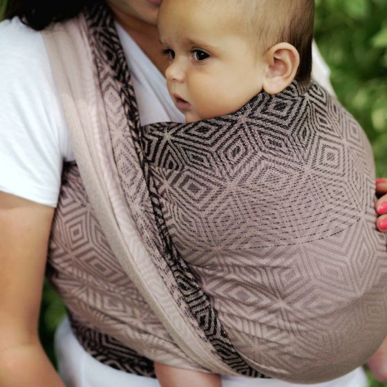 Little Frog Tencel Charmy Cube - écharpe de portage avec du Tencel