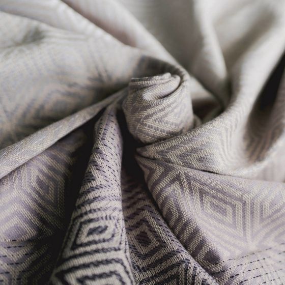 Little Frog Tencel Smokey Cube - écharpe de portage avec du Tencel