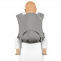 Fidella Fly Tai Toddler - Chevron Grey Porte-bébé Meï-taï taille bambin gris