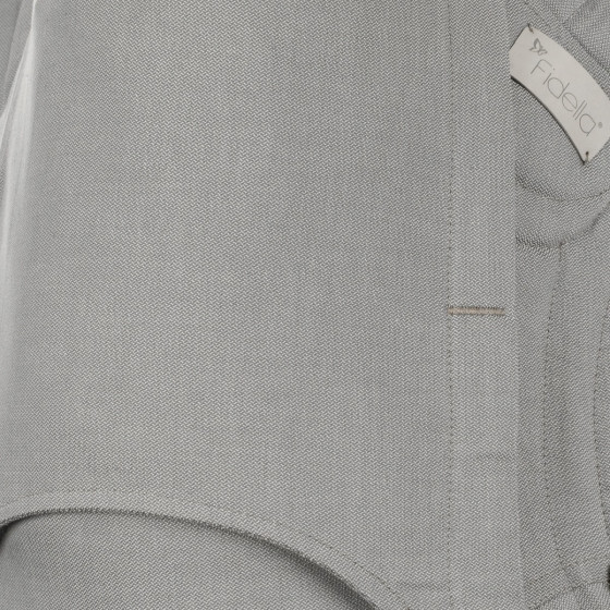 Fidella Fly Tai - Chevron Grey Porte-bébé Meï-taï taille bambin gris