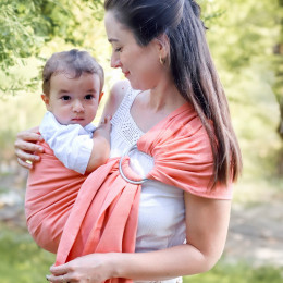 Naturiou Simply Sling Coral - Ring Sling