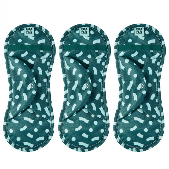 Nora Lot de 3 Serviettes Hygiéniques Lavables Nora
