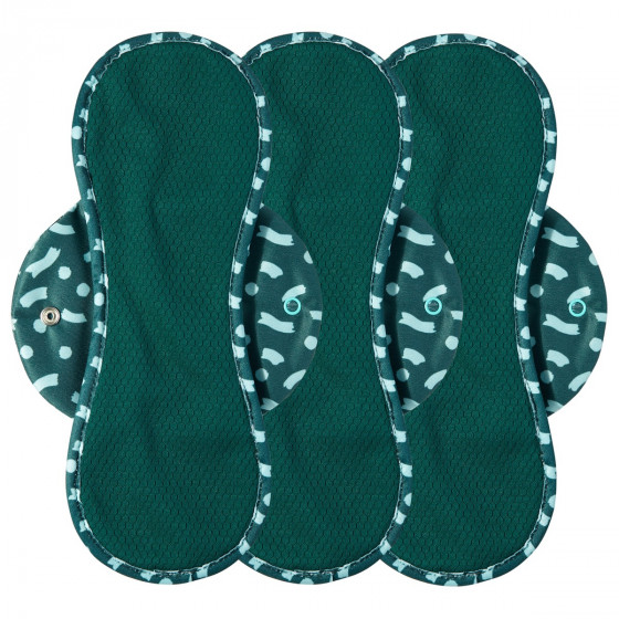 Nora Lot de 3 Serviettes Hygiéniques Lavables
