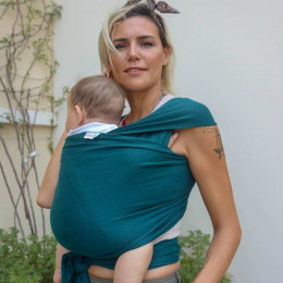 Neko Stretchy Wrap - Petrol Evergreen