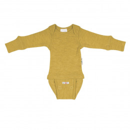 Body manches longues évolutif Manymonths - Axolotl Yellow