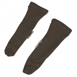Manymonths Long Tubes Booties Chaussons / chaussettes de portage ajustables en laine - Hippopotamus