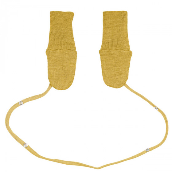ManyMonths Natural Woollies Long Cuff Baby Mittens
