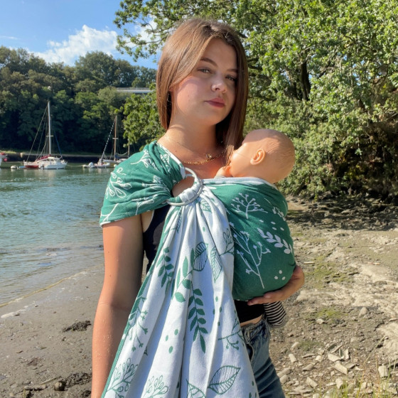 Naturiou Ring Sling Botany Emeralde
