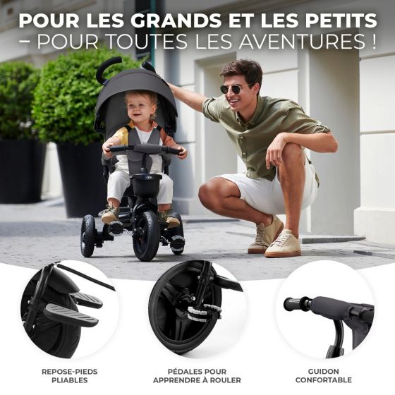 Kinderkraft AVEO Tricycle Evolutif Enfant 6 en1