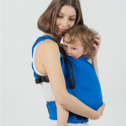 Isara Preschooler Iris Blue Bamboo - Porte-enfant