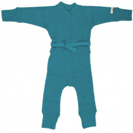 ManyMonths Natural Woollies One Piece Suit - Sea Grotto