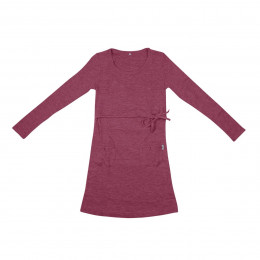 MaM Natural Woollies MotherHood Tunic - tunique en laine femme - Dark Cerise