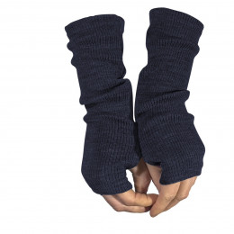 MaM ManyMonths Natural Woollies Long Fingerless Mittens - Polar Winter