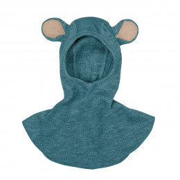 ManyMonths Natural Woollies Teddy Bear Hood UNiQUE - Sea Grotto