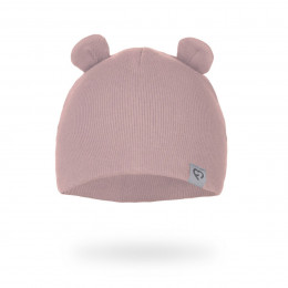Fun2BeMum Hat with Bear Ears for Babies and Childern - Rose tendre