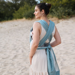 Love and Carry LoveTie+ Aquamarine - Meï-taï Hybride