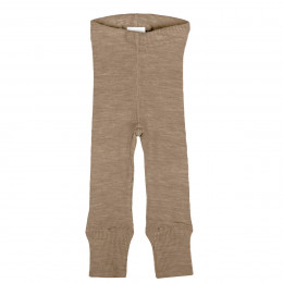 ManyMonths Unisex Longies Legging en laine - Nutty Granola