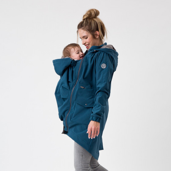 Fun2BeMum Parka Softshell Manteau de Grossesse et Portage