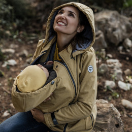 Fun2BeMum ENIGMA Veste de Grossesse et de Portage en Softshell