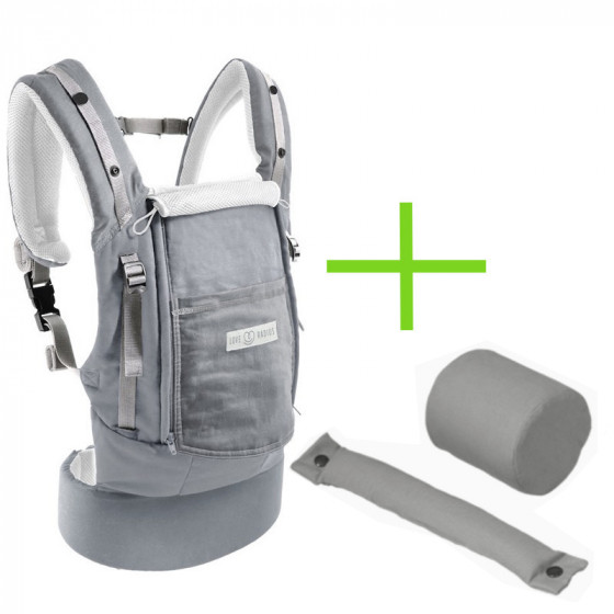 Pack complet physiocarrier gris éléphant