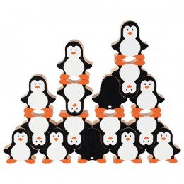 Goki Jeu d’adresse Les Pingouins – Jeu en bois