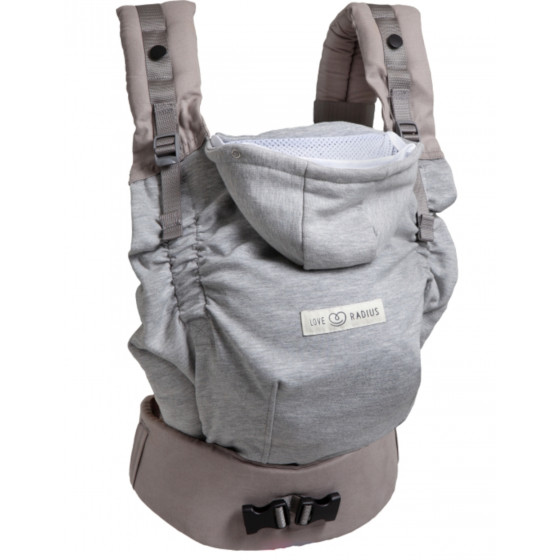 Love Radius Hoodiecarrier 2 Gris Athlétique