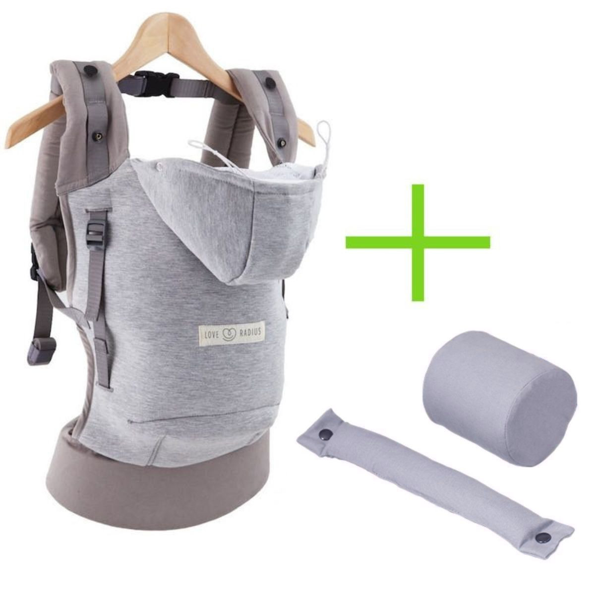 Pack PhysioCarrier et extension 0-36+ Love Radius - Bambinou