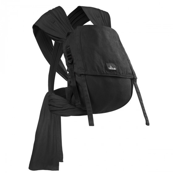 Néobulle P'tit Evo Noir - Porte-bébé Meï-taï Hybride