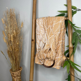 Naturiou Ring Sling Millefeuilles Ocre - écharpe de portage sans nœud