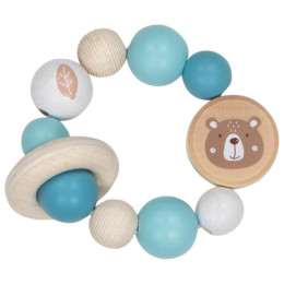 Goki Hochet flexible Ours - Jouet en bois