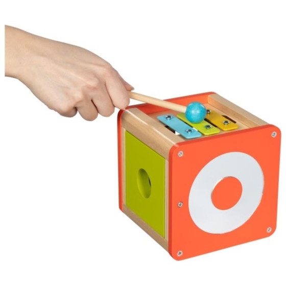 Goki Motor skills and musical activities cube